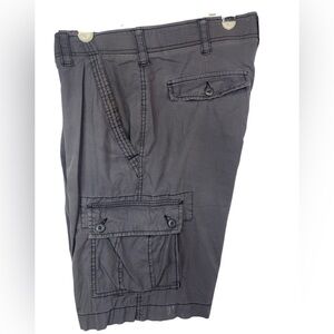 Wear First Men's Gray Cargo Shorts 32W